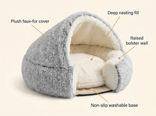 PawSerene Calming Nest™ — Calming Bed for Anxious Dogs view 7